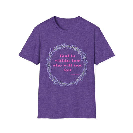 God Is Within Her She Will Not Fail T-Shirt