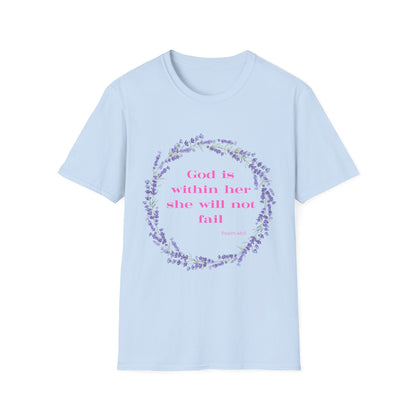 God Is Within Her She Will Not Fail T-Shirt