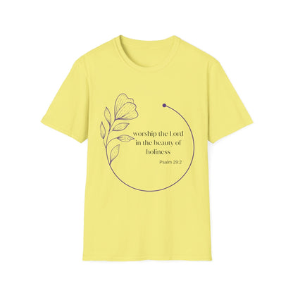 Worship the Lord In The Beauty Of Holiness T-Shirt