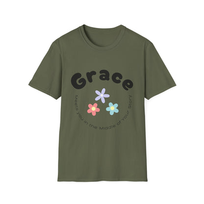 Grace Meets You In The Middle of Your Story T-Shirt