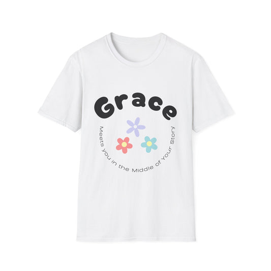 Grace Meets You In The Middle of Your Story T-Shirt