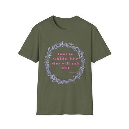 God Is Within Her She Will Not Fail T-Shirt