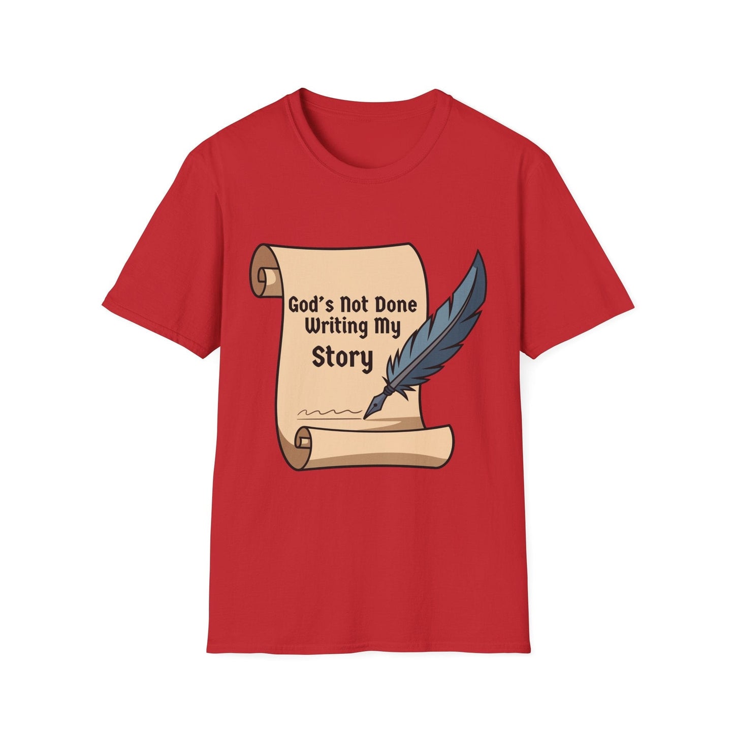 Mens God's Not Done Writing My Story T-Shirt