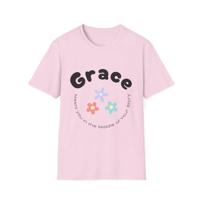 Grace Meets You In The Middle of Your Story T-Shirt