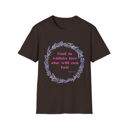 God Is Within Her She Will Not Fail T-Shirt