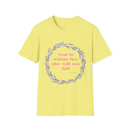 God Is Within Her She Will Not Fail T-Shirt