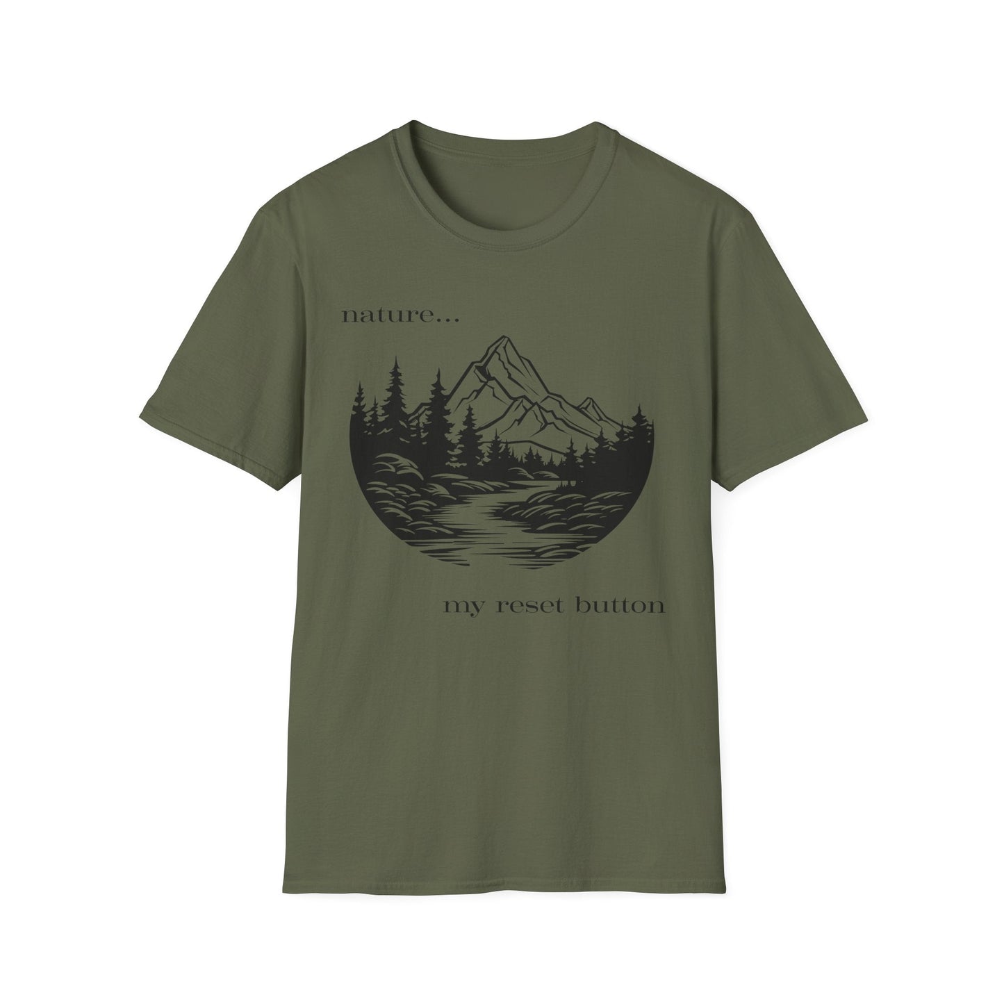 Nature is My Reset Button T-Shirt