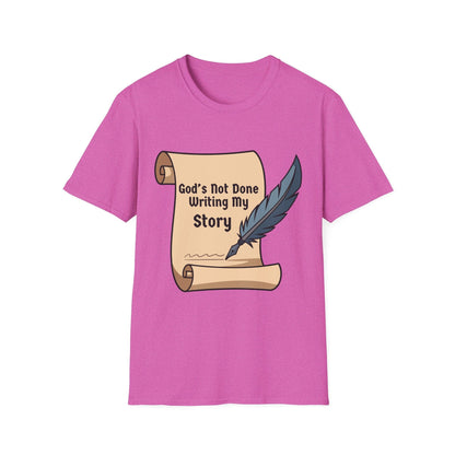Mens God's Not Done Writing My Story T-Shirt
