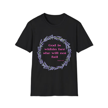 God Is Within Her She Will Not Fail T-Shirt