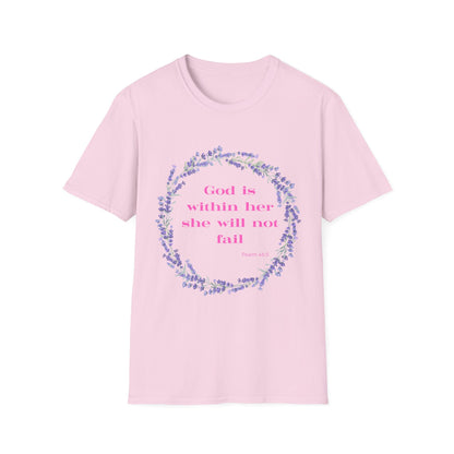 God Is Within Her She Will Not Fail T-Shirt