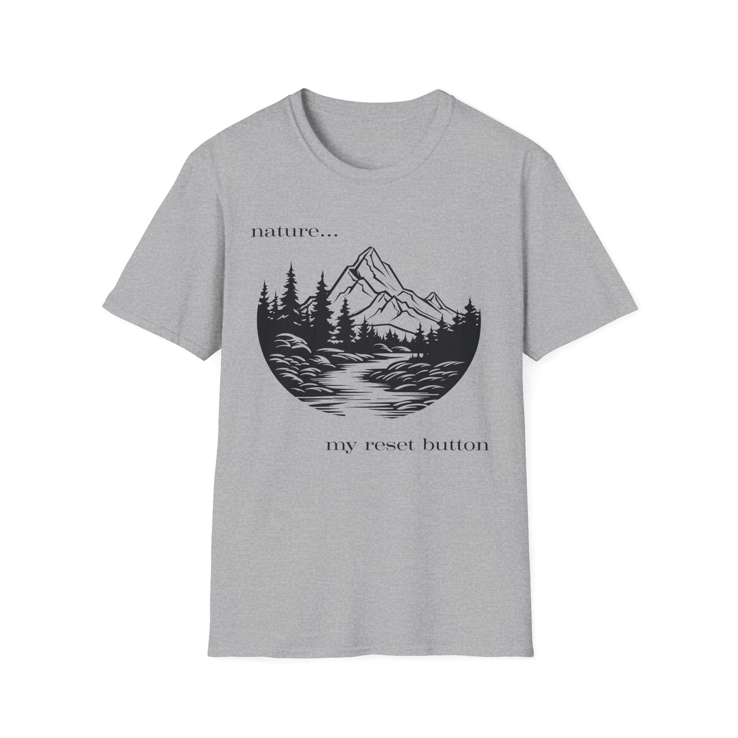 Nature is My Reset Button T-Shirt