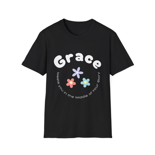 Grace Meets You In The Middle of Your Story T-Shirt