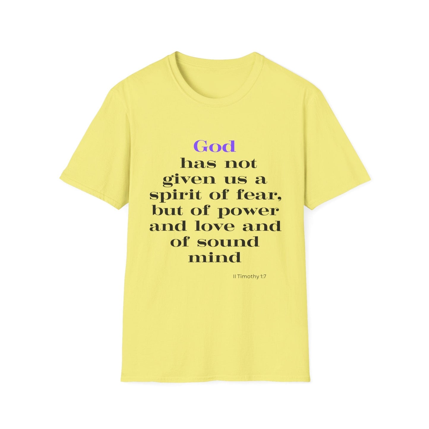 God Has Not Given Us A Spirit Of Fear T-Shirt