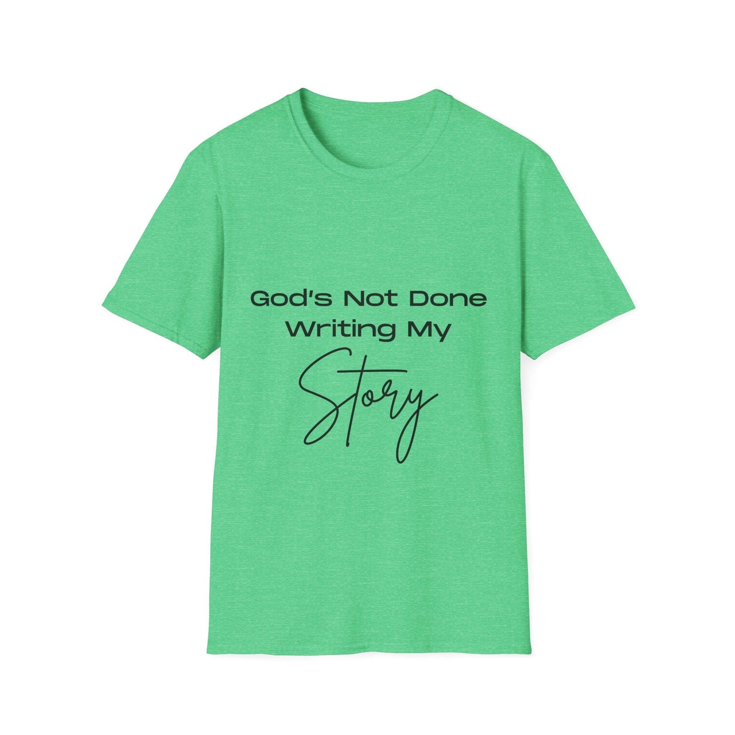 God's Not Done Writing My Story Ladies T-Shirt