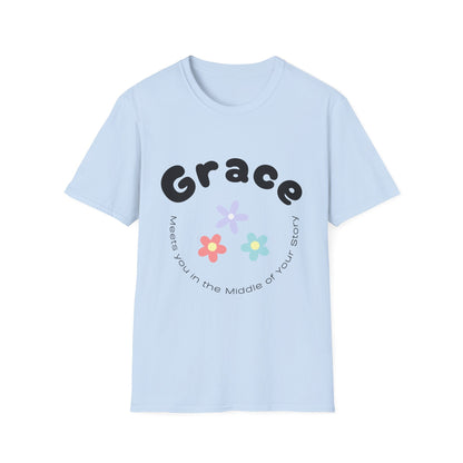 Grace Meets You In The Middle of Your Story T-Shirt