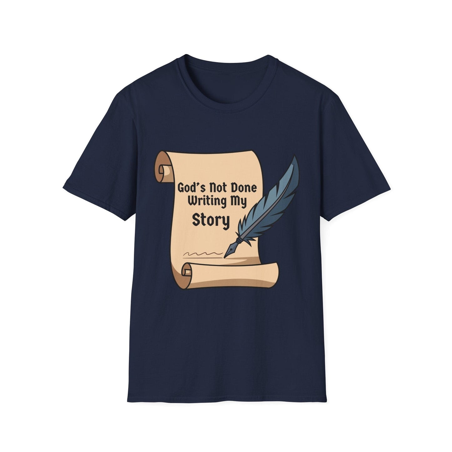 Mens God's Not Done Writing My Story T-Shirt