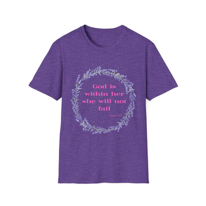 God Is Within Her She Will Not Fail T-Shirt