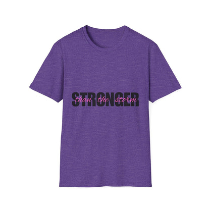 Stonger Than The Storm Ladies T-Shirt